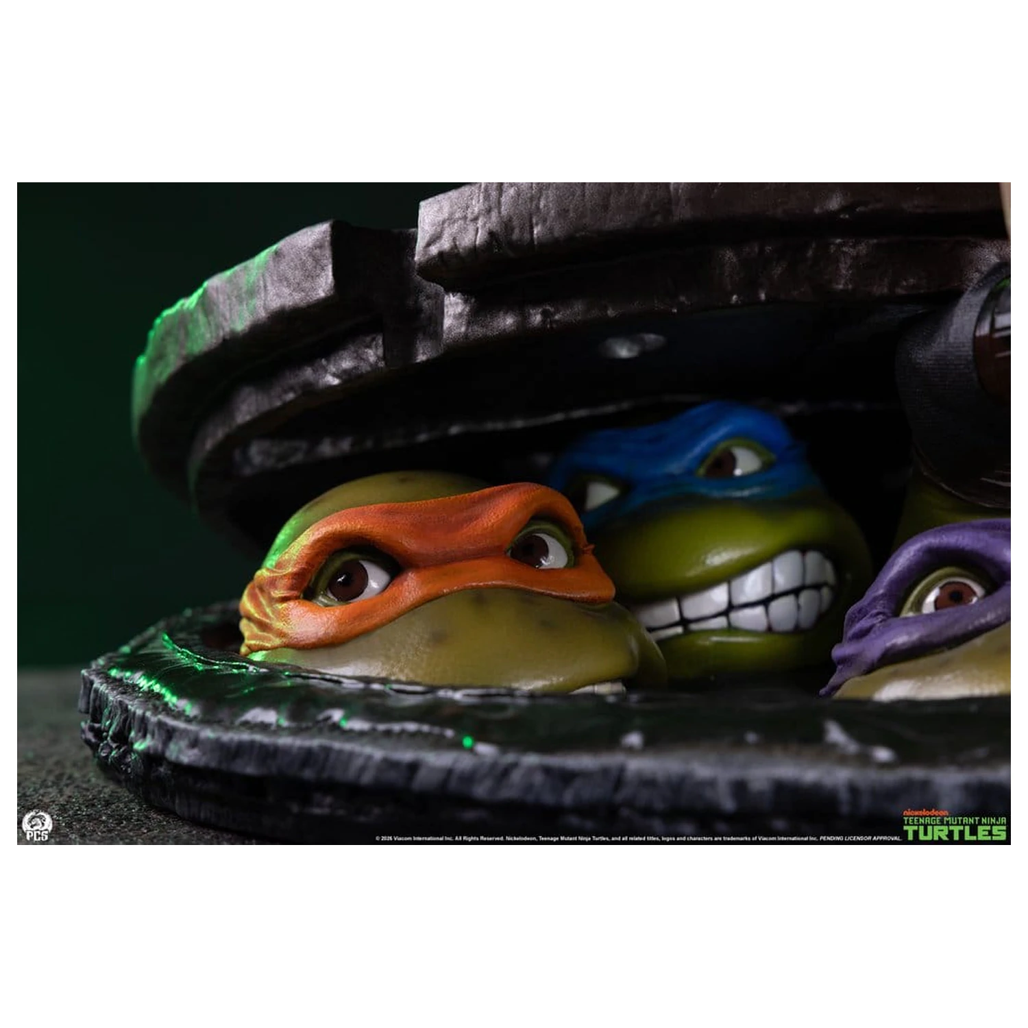 Teenage Mutant Ninja Turtles Stolni set 1/4 Underground 11 cm fotografija proizvoda