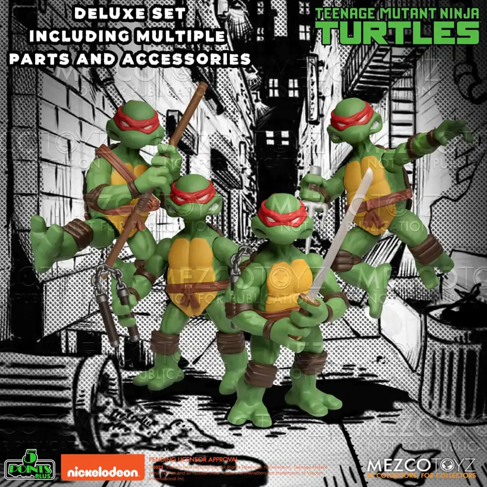 Teenage Mutant Ninja Turtles Action Figures Teenage Mutant Ninja Turtles Deluxe Set 8 cmFigurice Teenage Mutant Ninja Turtles Teenage Mutant Ninja Turtles Deluxe Set 8 cm fotografija proizvoda