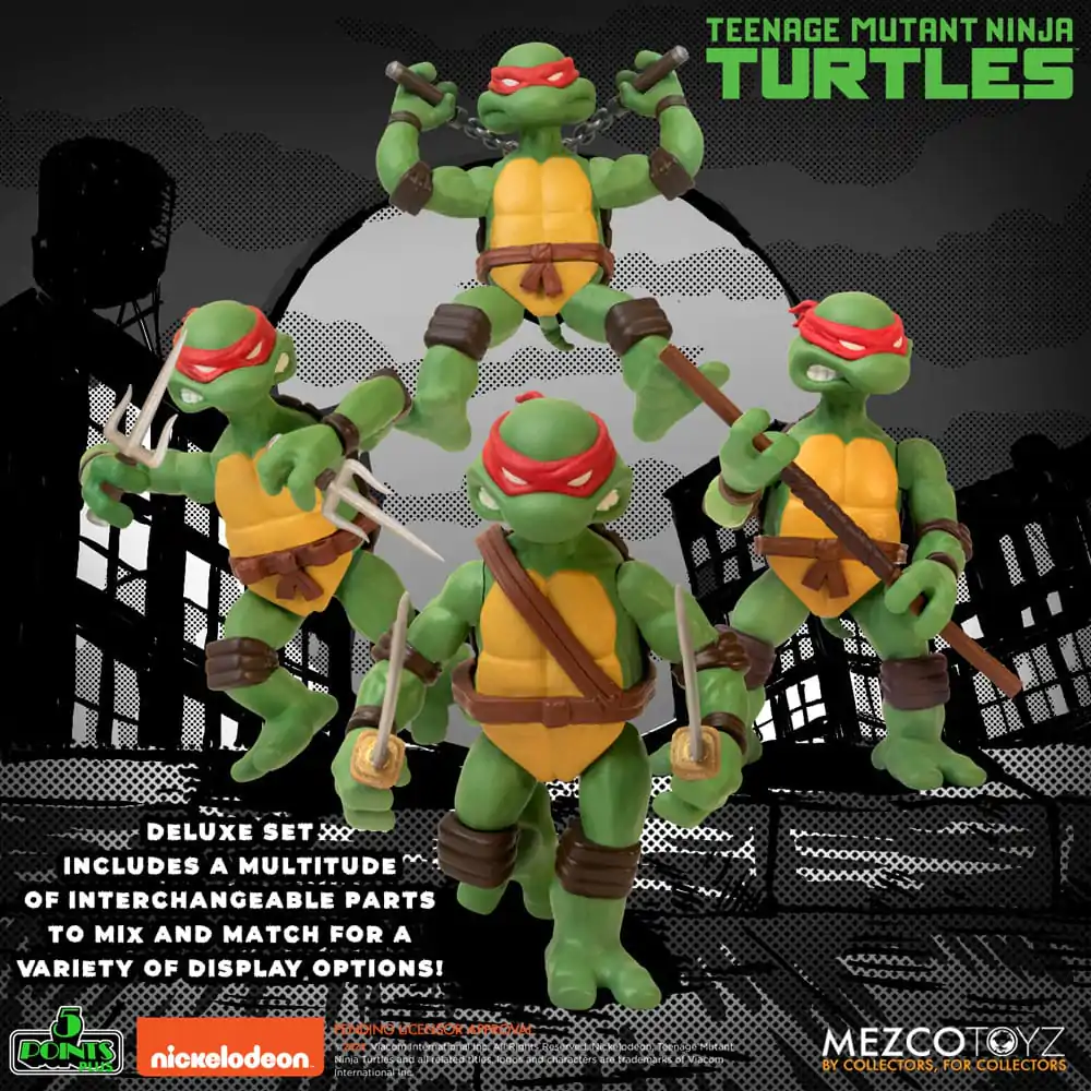 Teenage Mutant Ninja Turtles Action Figures Teenage Mutant Ninja Turtles Deluxe Set 8 cmFigurice Teenage Mutant Ninja Turtles Teenage Mutant Ninja Turtles Deluxe Set 8 cm fotografija proizvoda