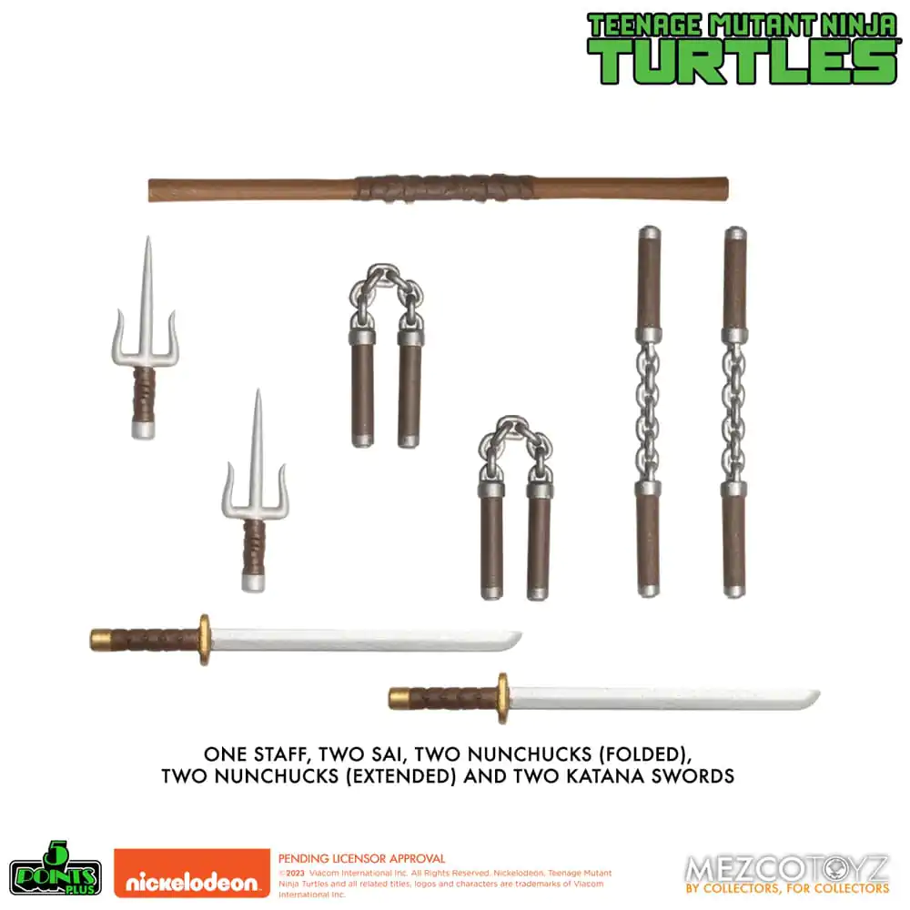 Teenage Mutant Ninja Turtles Action Figures Teenage Mutant Ninja Turtles Deluxe Set 8 cmFigurice Teenage Mutant Ninja Turtles Teenage Mutant Ninja Turtles Deluxe Set 8 cm fotografija proizvoda