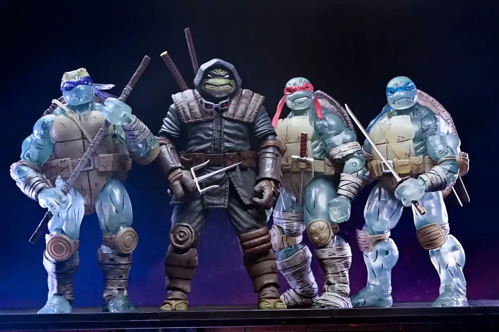 Teenage Mutant Ninja Turtles (The Last Ronin) Akcijska Figura 3-Pack Ghost Brothers 18 cm fotografija proizvoda