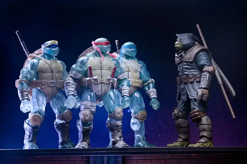 Teenage Mutant Ninja Turtles (The Last Ronin) Akcijska Figura 3-Pack Ghost Brothers 18 cm fotografija proizvoda