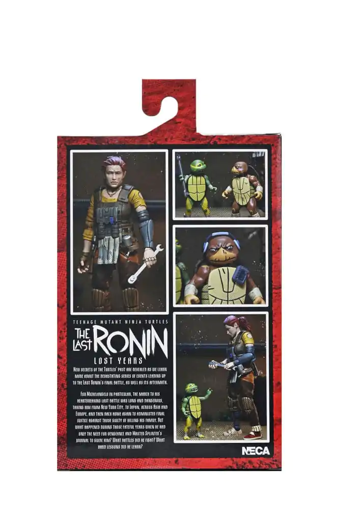 Teenage Mutant Ninja Turtles (The Last Ronin The Lost Years) Akcijska Figura Grammy April s Baby Yi & Moja 18 cm fotografija proizvoda