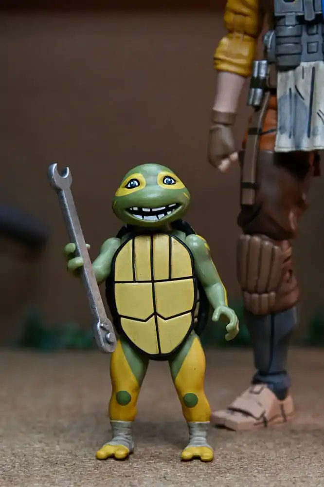 Teenage Mutant Ninja Turtles (The Last Ronin The Lost Years) Akcijska Figura Grammy April s Baby Yi & Moja 18 cm fotografija proizvoda