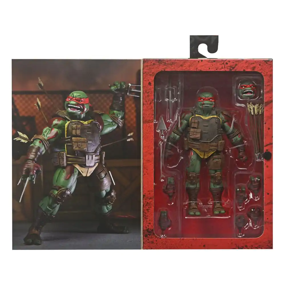 Teenage Mutant Ninja Turtles The Last Ronin akcijska figura Ultimate First to Fall Raphael 18 cm fotografija proizvoda