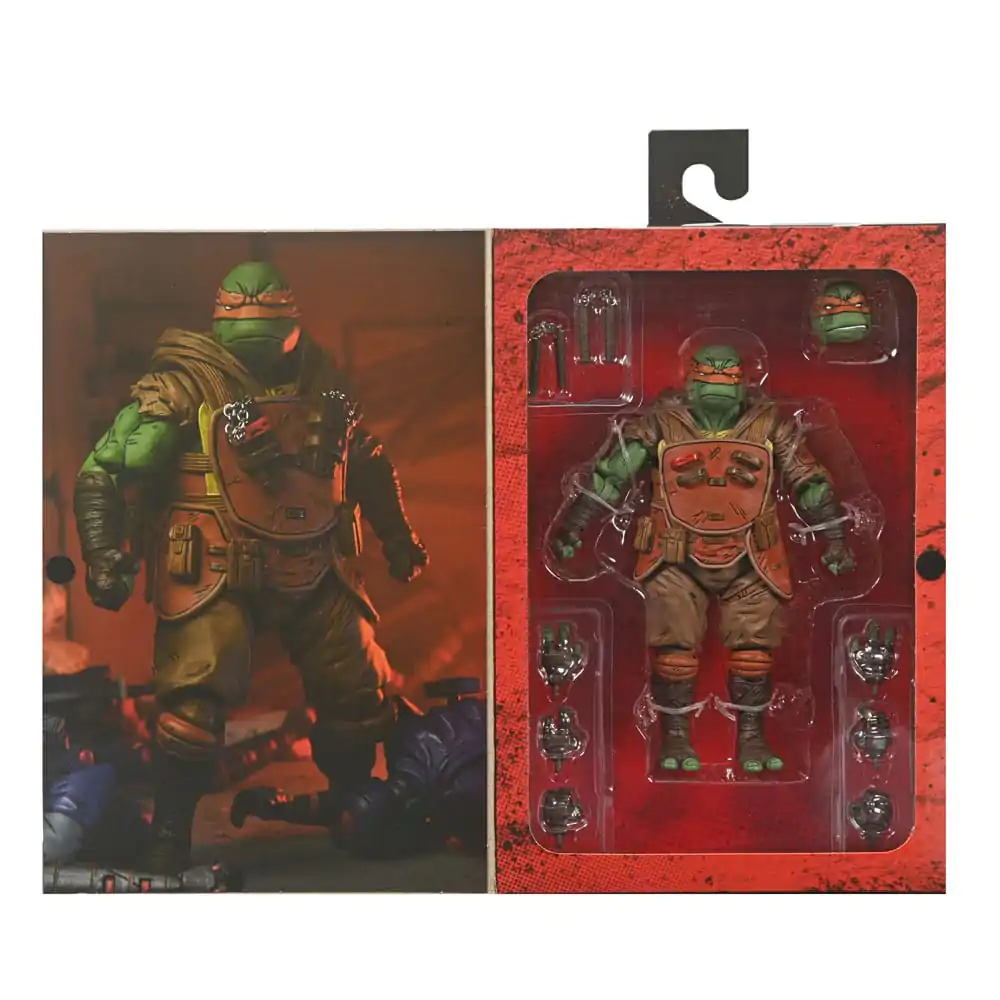 Teenage Mutant Ninja Turtles (The Last Ronin) Akcijska figura Ultimate Flashback Michelangelo 18 cm fotografija proizvoda