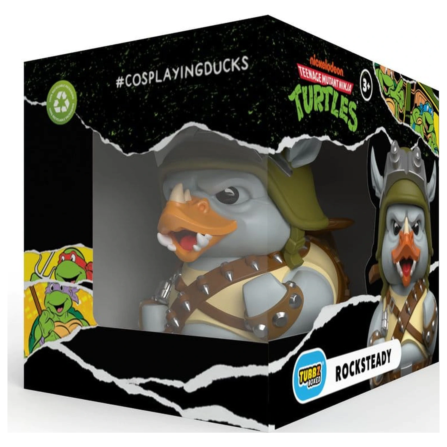 Teenage Mutant Ninja Turtles Tubbz PVC figura Rocksteady fotografija proizvoda