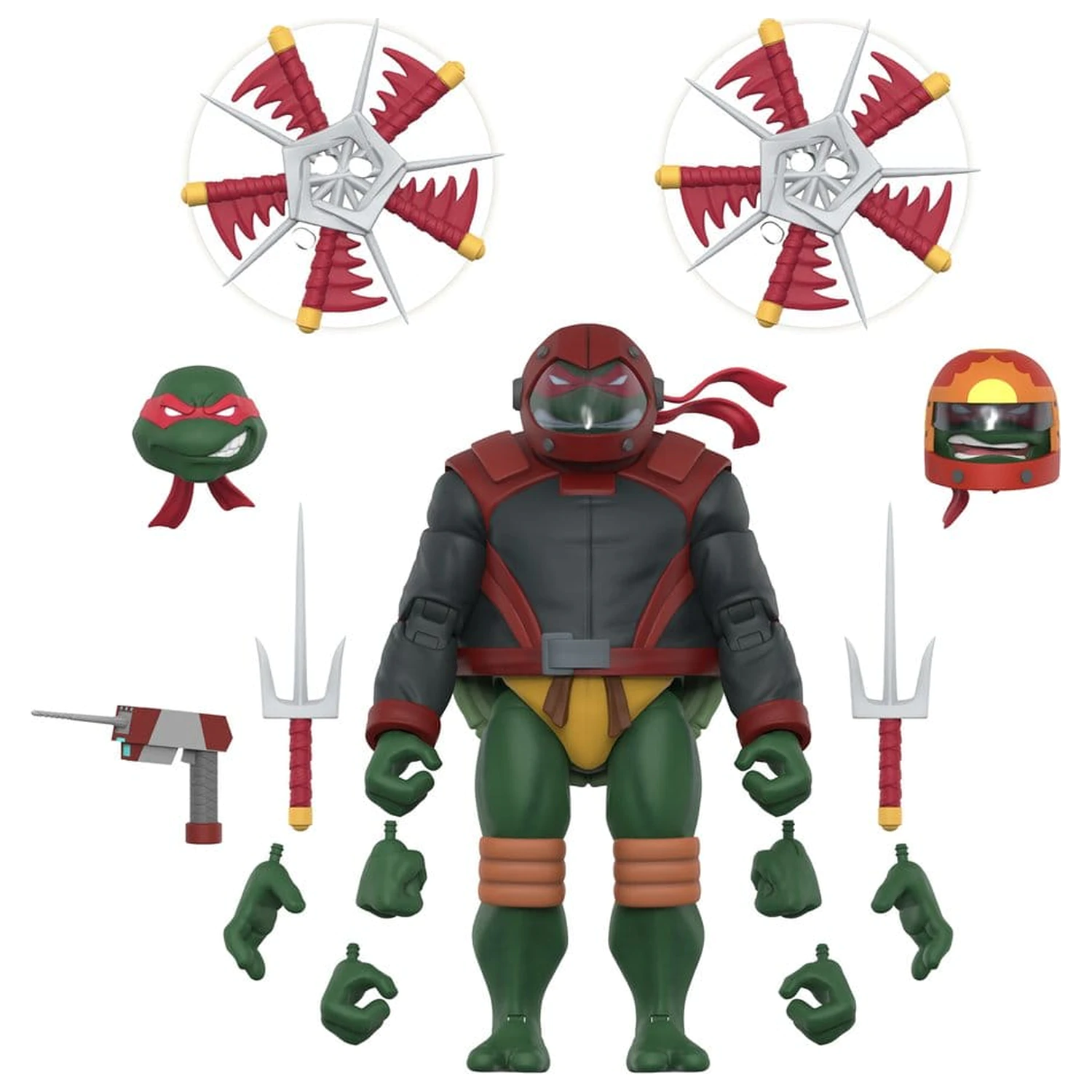 Teenage Mutant Ninja Turtles Ultimates Akcijska figura Val 14 Raphael (Road Gear) fotografija proizvoda