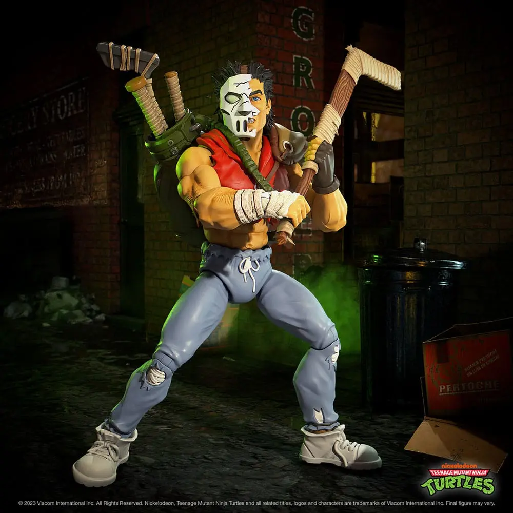 Teenage Mutant Ninja Turtles Ultimates akcijska figura Casey Jones (Mirage) 18 cm fotografija proizvoda