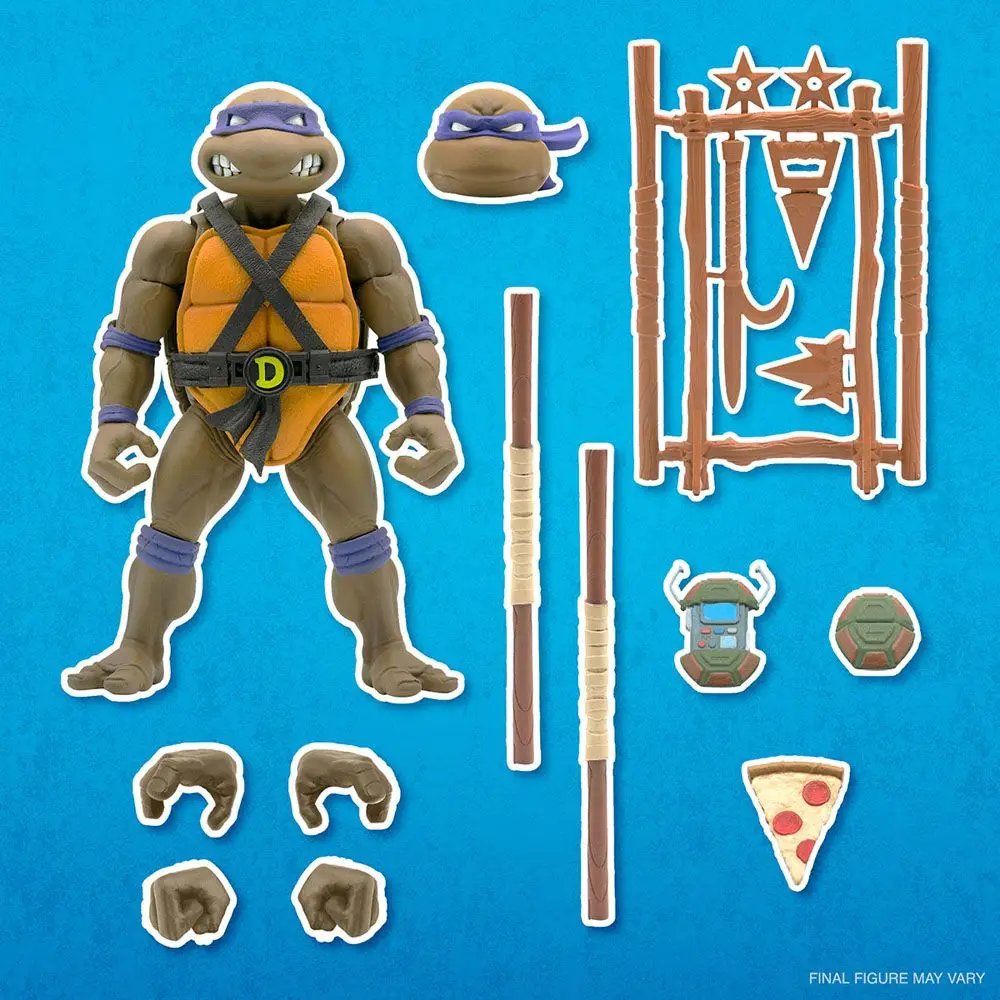 Teenage Mutant Ninja Turtles Ultimates akcijska figura Donatello 18 cm fotografija proizvoda