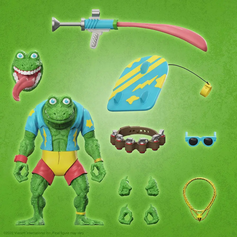 Teenage Mutant Ninja Turtles Ultimates akcijska figura Genghis Frog 18 cm fotografija proizvoda