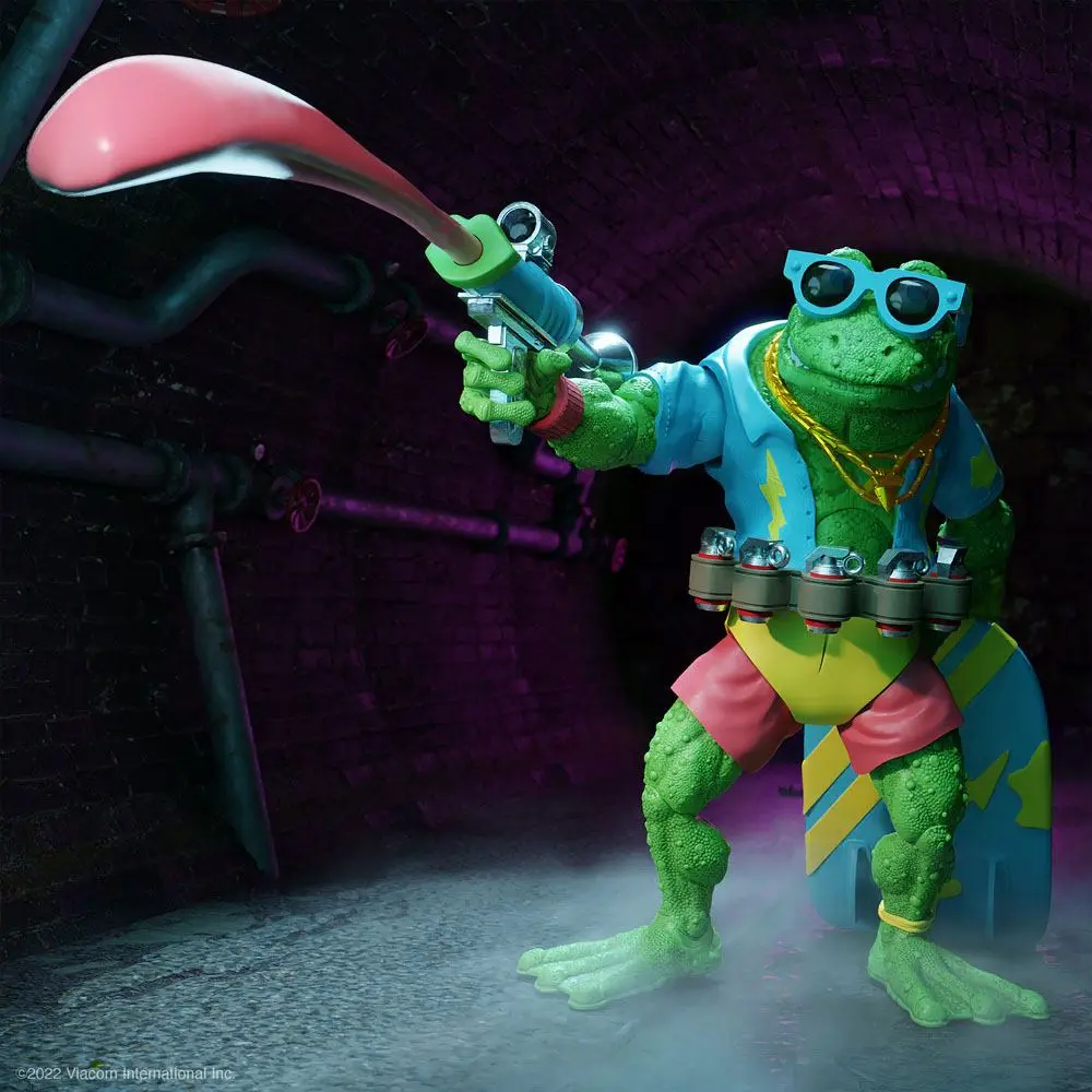 Teenage Mutant Ninja Turtles Ultimates akcijska figura Genghis Frog 18 cm fotografija proizvoda