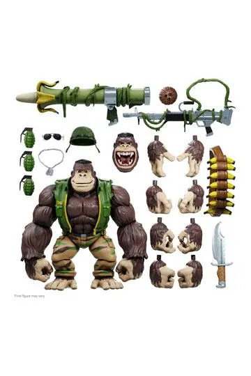 Teenage Mutant Ninja Turtles Ultimates akcijska figura Guerrilla Gorilla 20 cm fotografija proizvoda