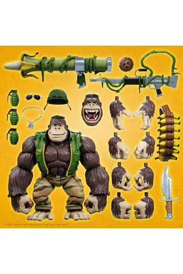 Teenage Mutant Ninja Turtles Ultimates akcijska figura Guerrilla Gorilla 20 cm fotografija proizvoda