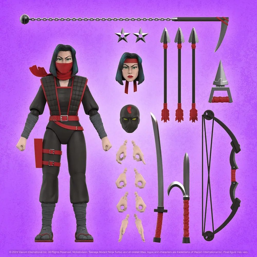 Teenage Mutant Ninja Turtles Ultimates akcijska figura Karai 18 cm fotografija proizvoda