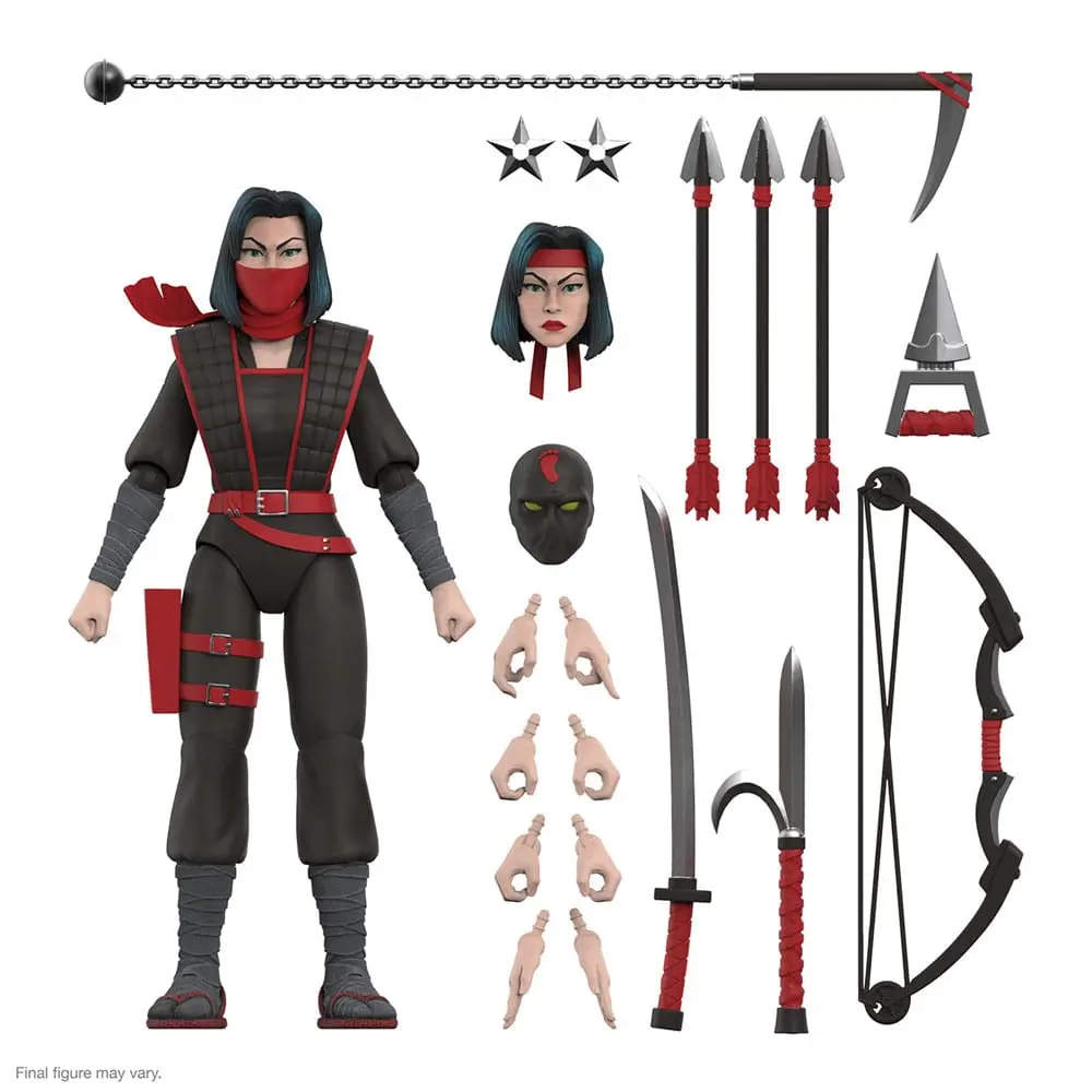 Teenage Mutant Ninja Turtles Ultimates akcijska figura Karai 18 cm fotografija proizvoda