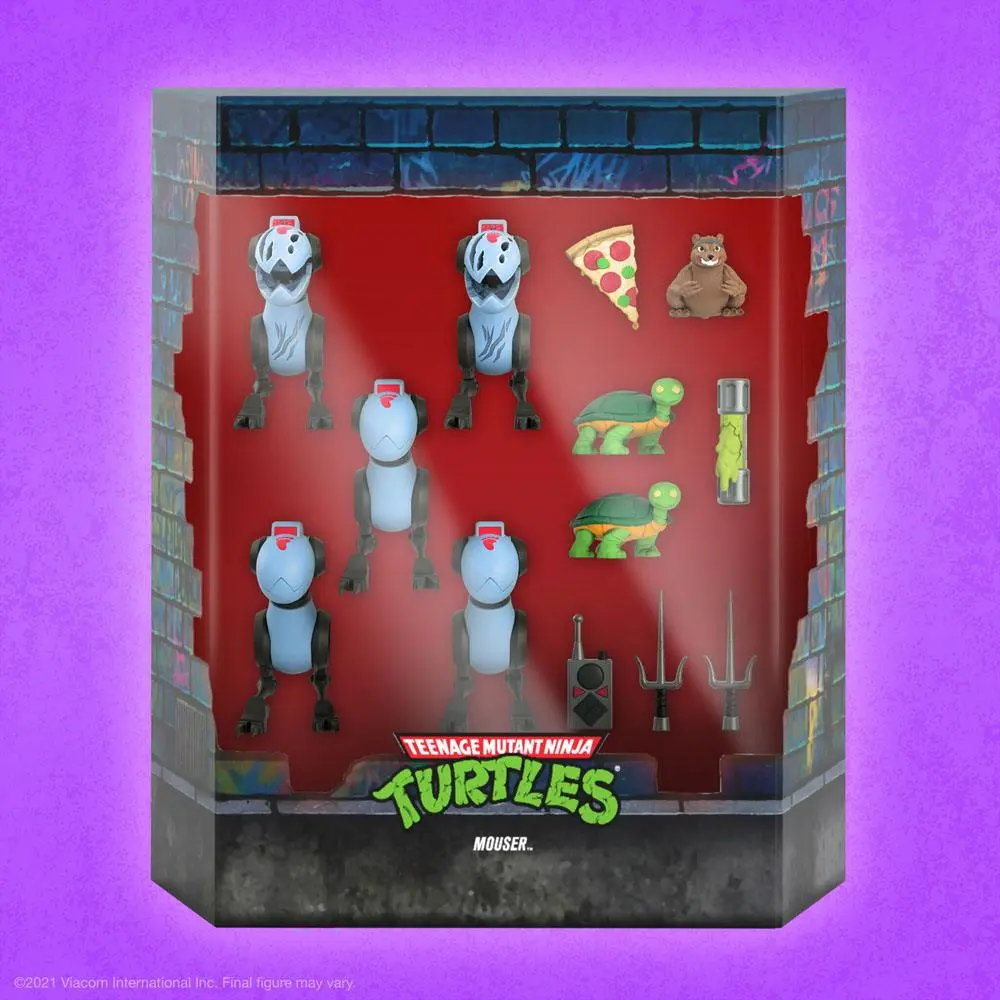 Teenage Mutant Ninja Turtles Ultimates akcijske figure Mousers 8 cm fotografija proizvoda