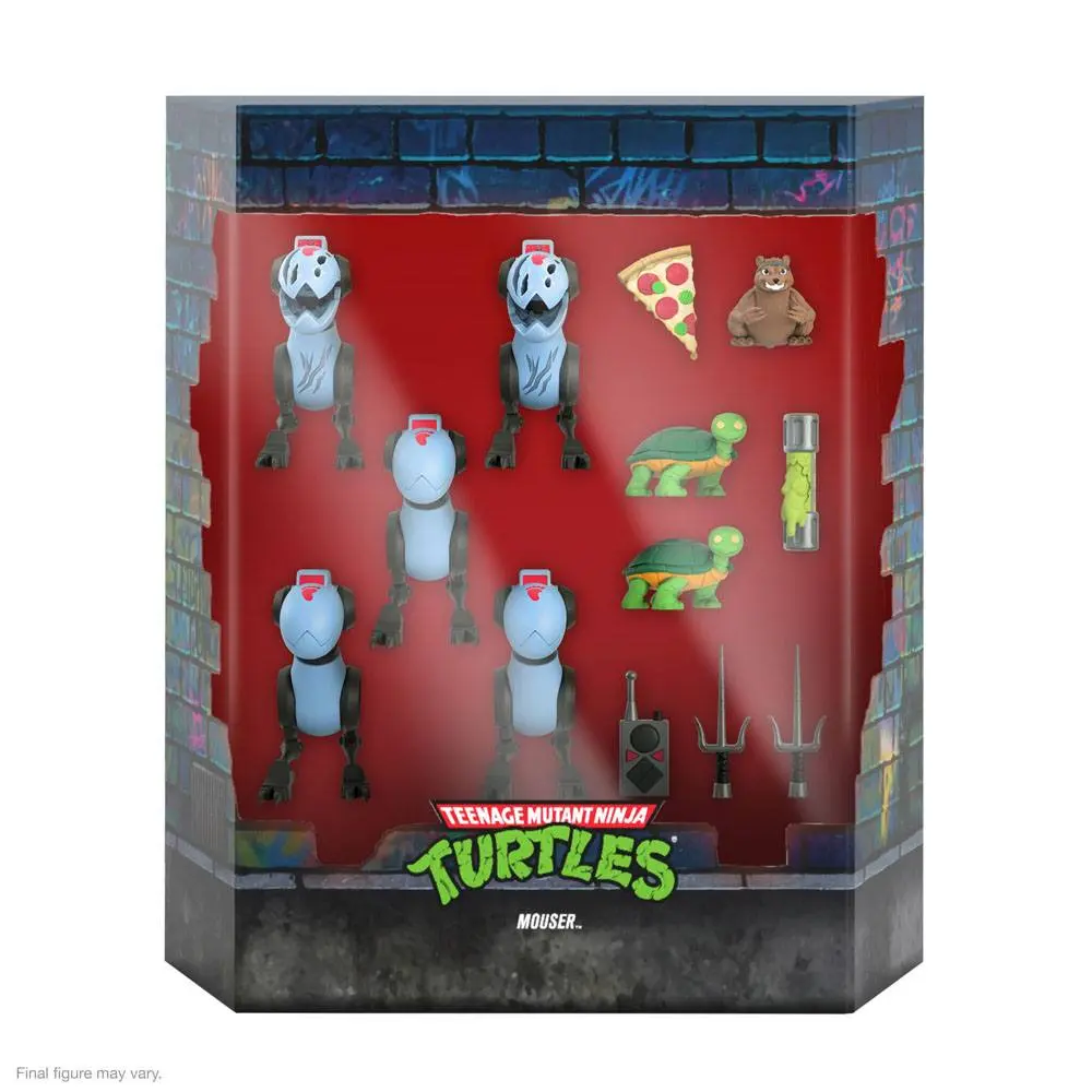 Teenage Mutant Ninja Turtles Ultimates akcijske figure Mousers 8 cm fotografija proizvoda