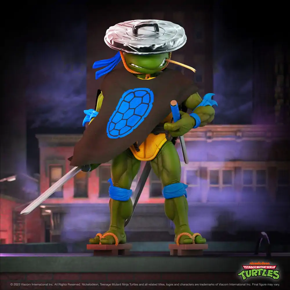 Teenage Mutant Ninja Turtles Ultimates akcijska figura Ninja Nomad Leonardo 18 cm fotografija proizvoda