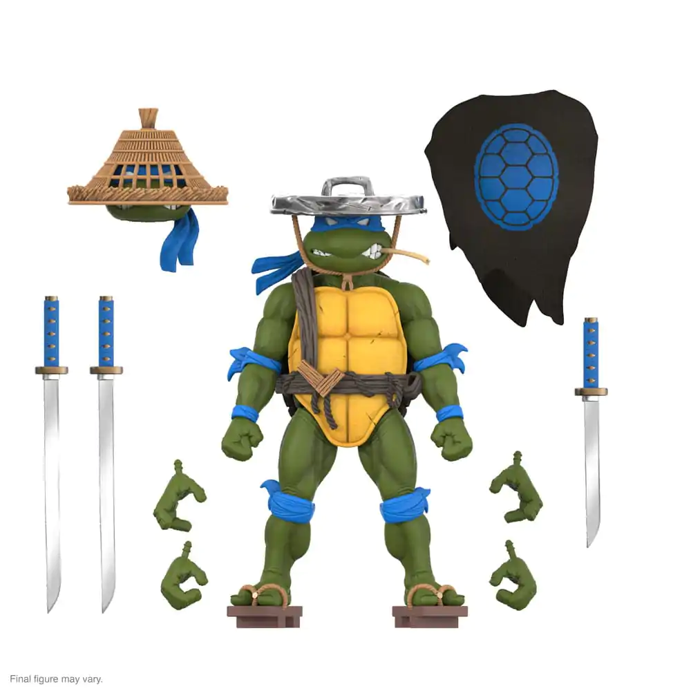 Teenage Mutant Ninja Turtles Ultimates akcijska figura Ninja Nomad Leonardo 18 cm fotografija proizvoda