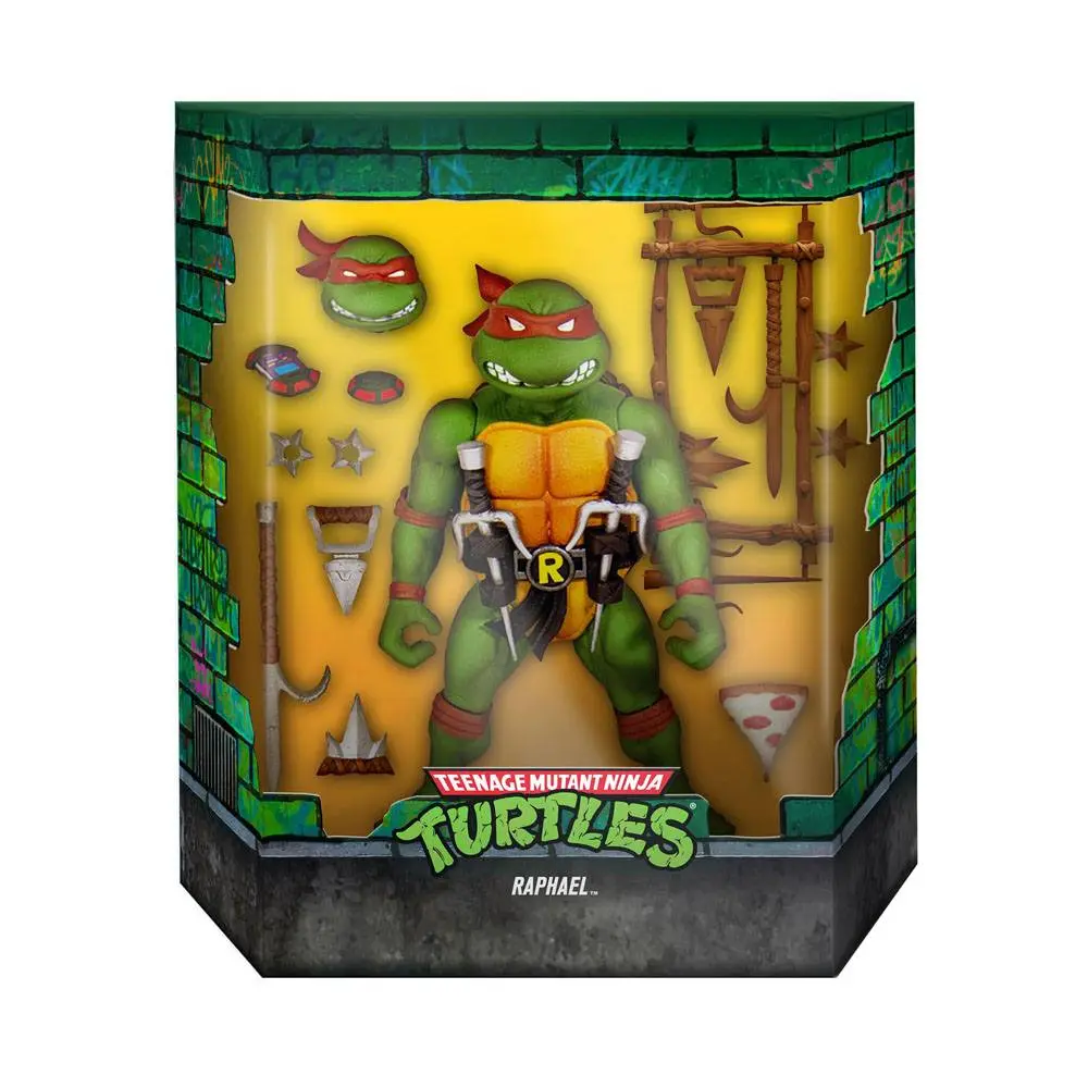 Teenage Mutant Ninja Turtles Ultimates akcijska figura Raphael verzija 2 18 cm fotografija proizvoda