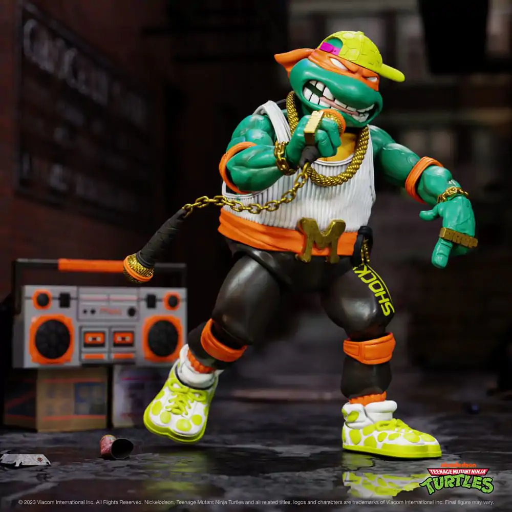 Teenage Mutant Ninja Turtles Ultimates akcijska figura Rappin' Mike 18 cm fotografija proizvoda