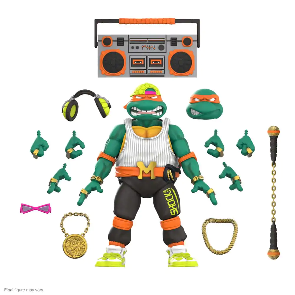 Teenage Mutant Ninja Turtles Ultimates akcijska figura Rappin' Mike 18 cm fotografija proizvoda