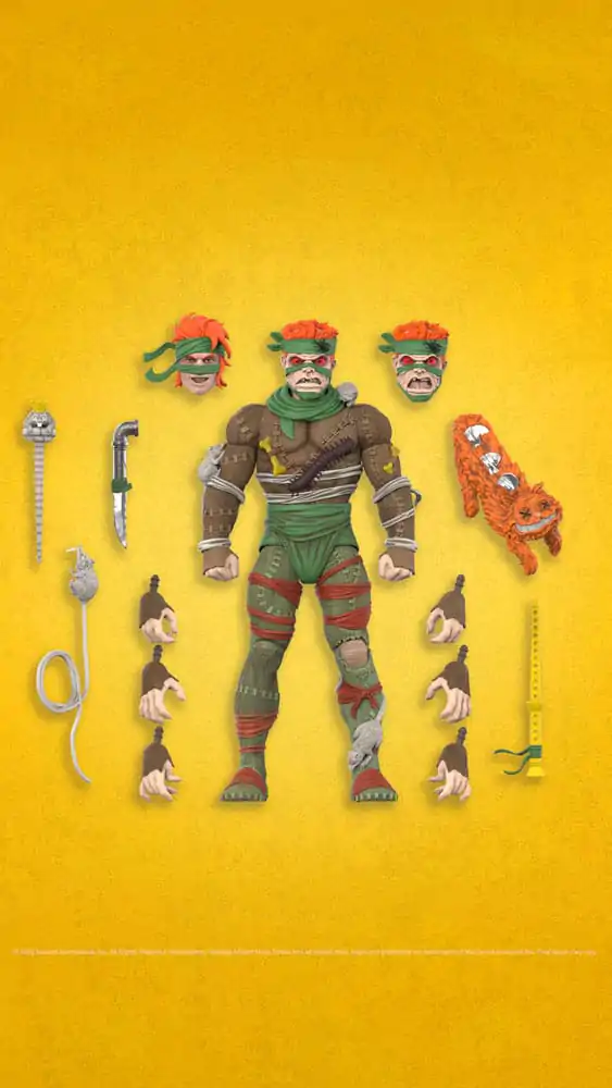 Teenage Mutant Ninja Turtles Ultimates akcijska figura Rat King 18 cm fotografija proizvoda