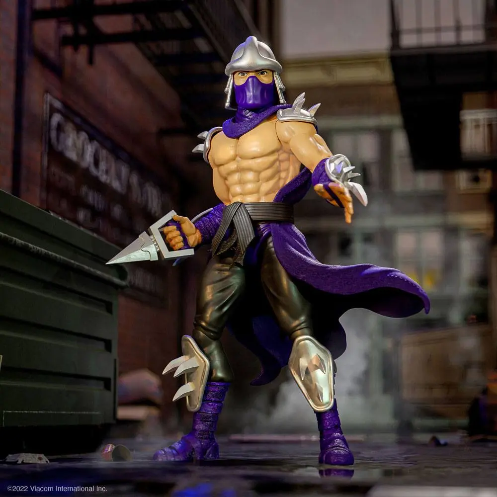 Teenage Mutant Ninja Turtles Ultimates akcijska figura Shredder (Silver Armor) 18 cm fotografija proizvoda