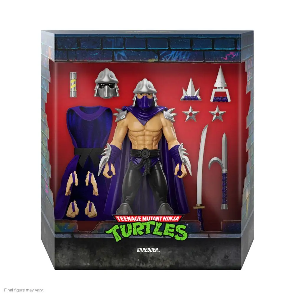 Teenage Mutant Ninja Turtles Ultimates akcijska figura Shredder (Silver Armor) 18 cm fotografija proizvoda