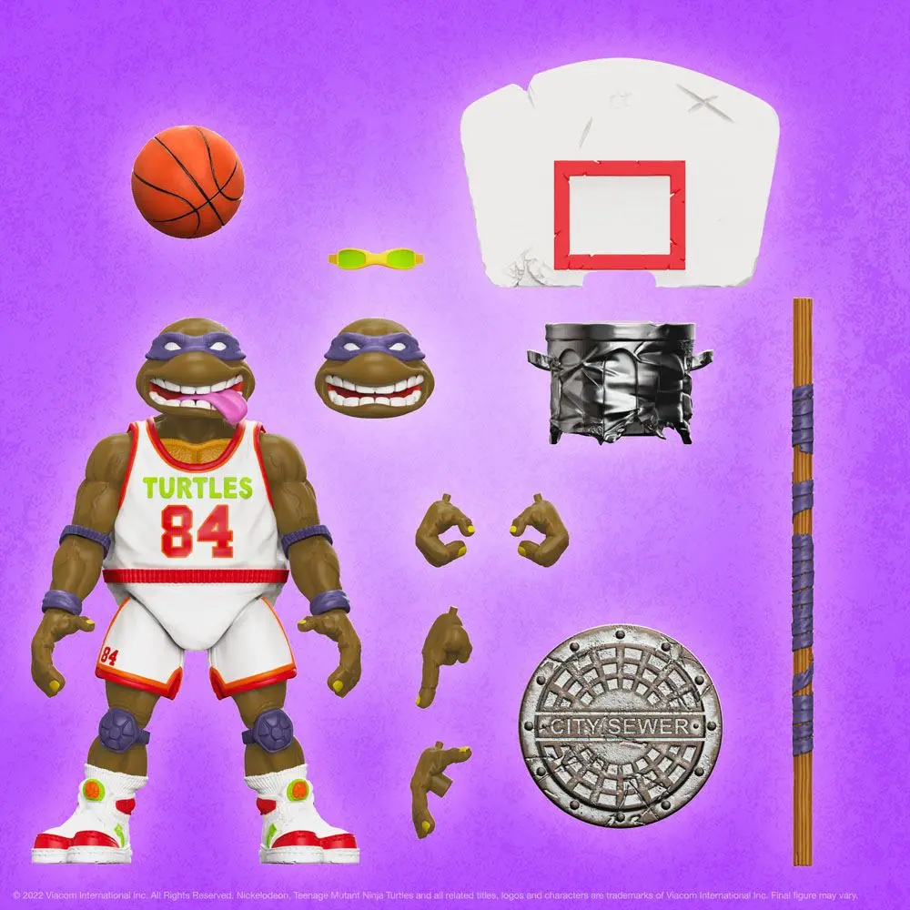 Teenage Mutant Ninja Turtles Ultimates akcijska figura Slam Dunkin' Don 18 cm fotografija proizvoda