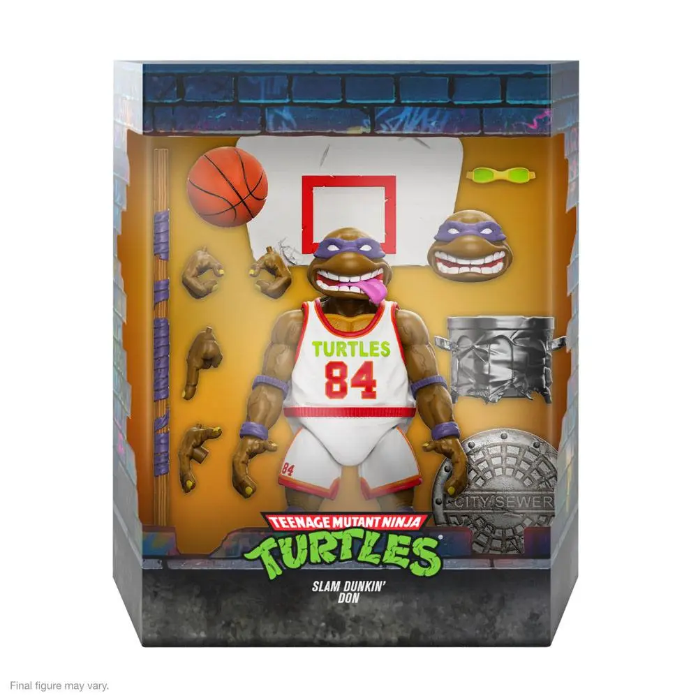 Teenage Mutant Ninja Turtles Ultimates akcijska figura Slam Dunkin' Don 18 cm fotografija proizvoda