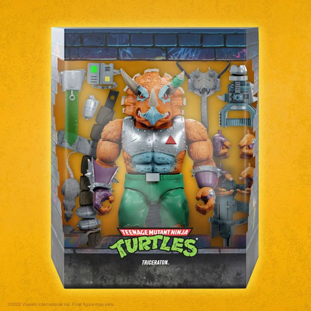 Teenage Mutant Ninja Turtles Ultimates akcijska figura Triceraton 20 cm fotografija proizvoda