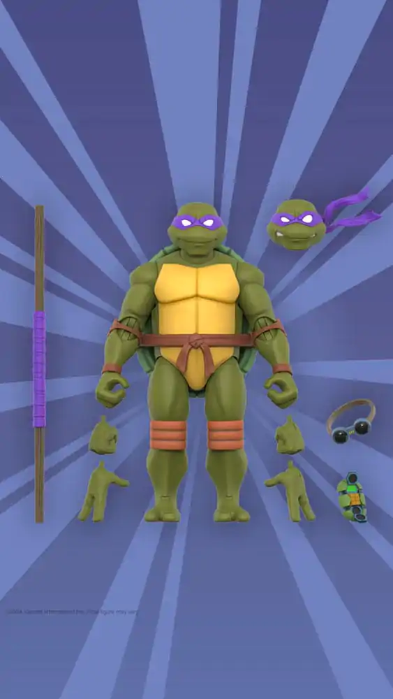 Teenage Mutant Ninja Turtles Ultimates akcijska figura Wave 12 Donatello 18 cm fotografija proizvoda