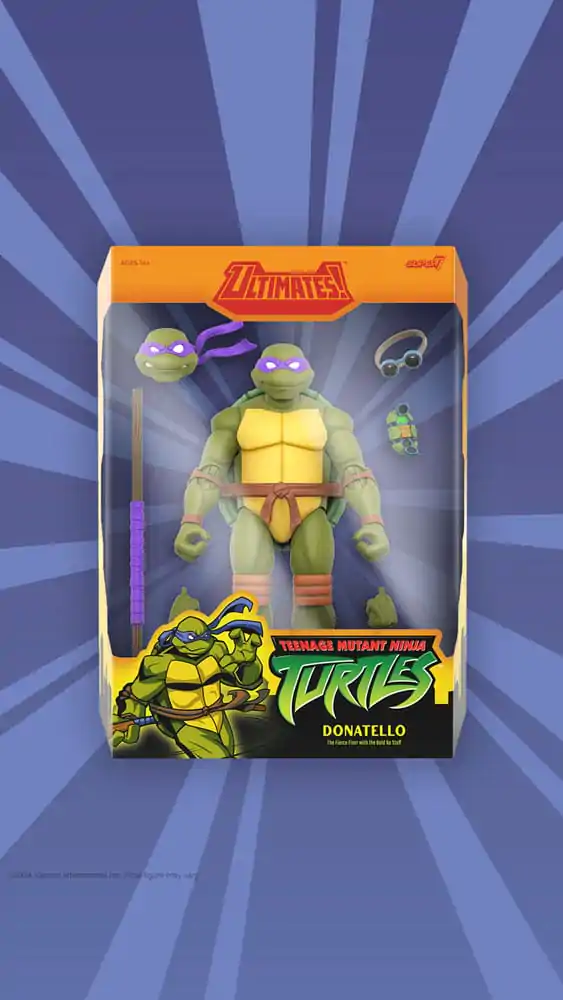 Teenage Mutant Ninja Turtles Ultimates akcijska figura Wave 12 Donatello 18 cm fotografija proizvoda