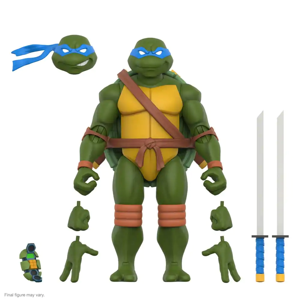 Teenage Mutant Ninja Turtles Ultimates akcijska figura Wave 12 Leonardo 18 cm fotografija proizvoda