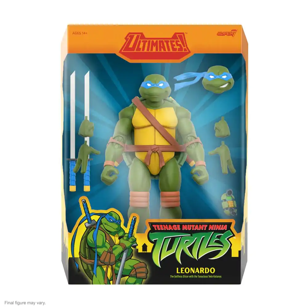 Teenage Mutant Ninja Turtles Ultimates akcijska figura Wave 12 Leonardo 18 cm fotografija proizvoda