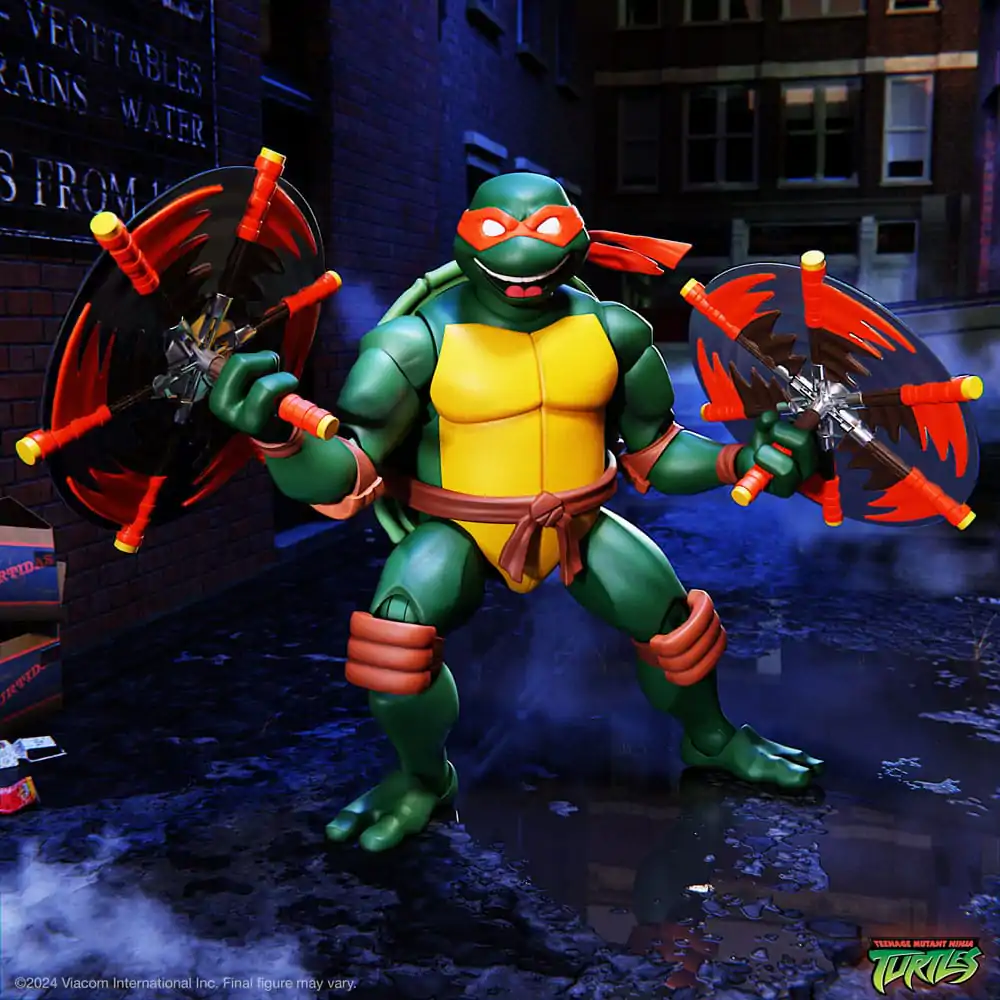 Teenage Mutant Ninja Turtles Ultimates akcijska figura Wave 12 Michelangelo 18 cm fotografija proizvoda