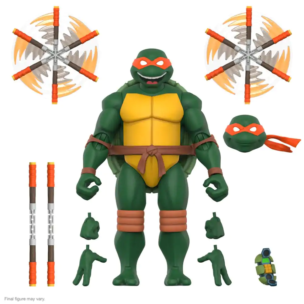 Teenage Mutant Ninja Turtles Ultimates akcijska figura Wave 12 Michelangelo 18 cm fotografija proizvoda