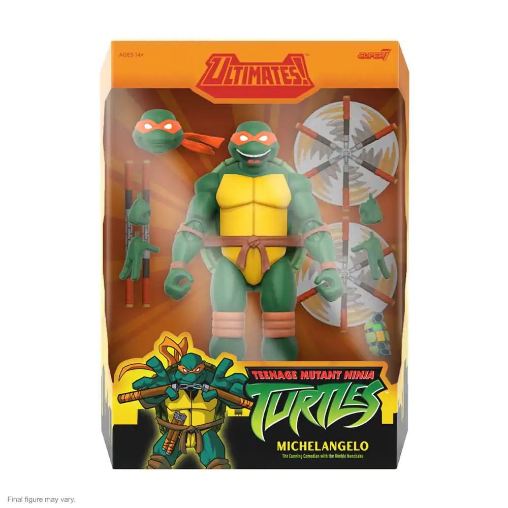 Teenage Mutant Ninja Turtles Ultimates akcijska figura Wave 12 Michelangelo 18 cm fotografija proizvoda