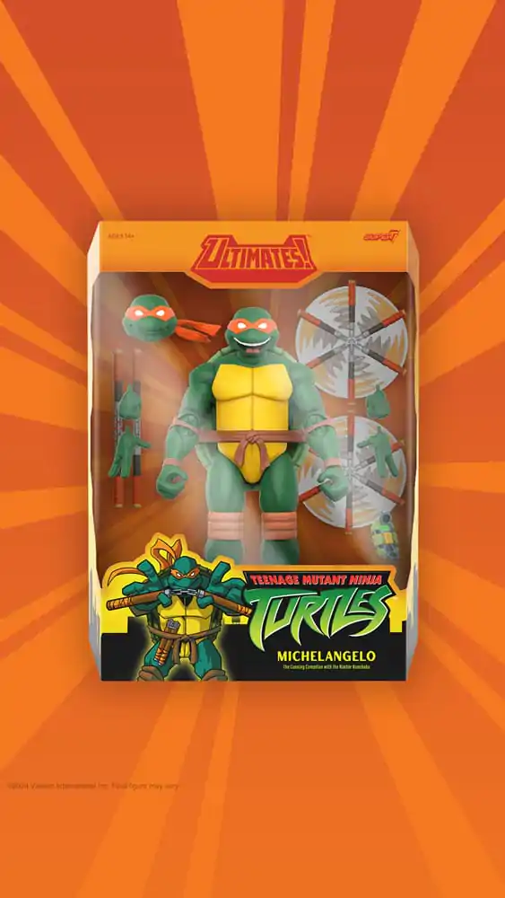 Teenage Mutant Ninja Turtles Ultimates akcijska figura Wave 12 Michelangelo 18 cm fotografija proizvoda