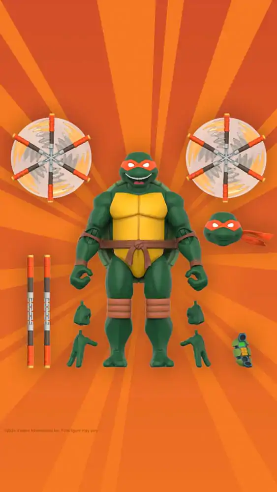 Teenage Mutant Ninja Turtles Ultimates akcijska figura Wave 12 Michelangelo 18 cm fotografija proizvoda