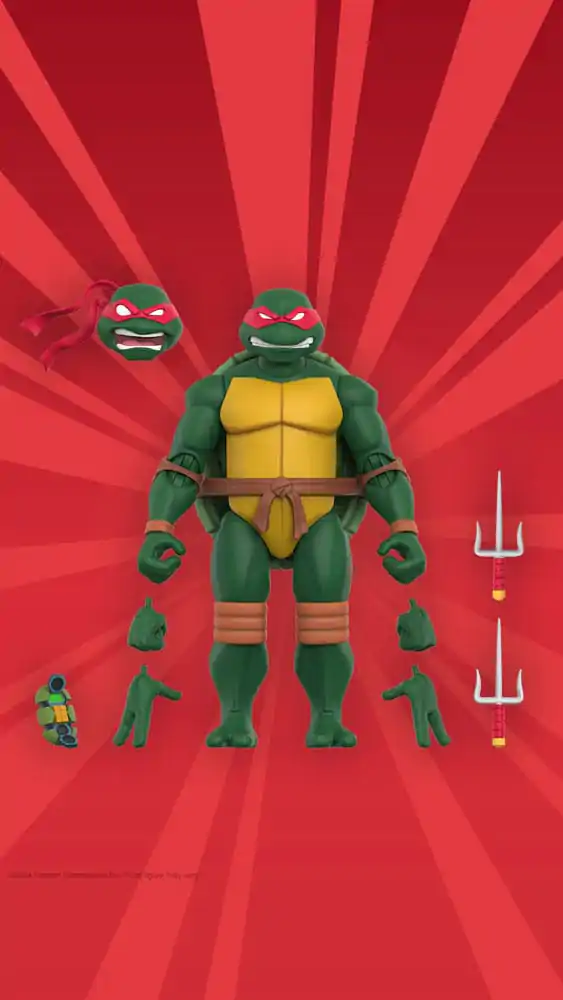 Teenage Mutant Ninja Turtles Ultimates akcijska figura Wave 12 Raphael 18 cm fotografija proizvoda