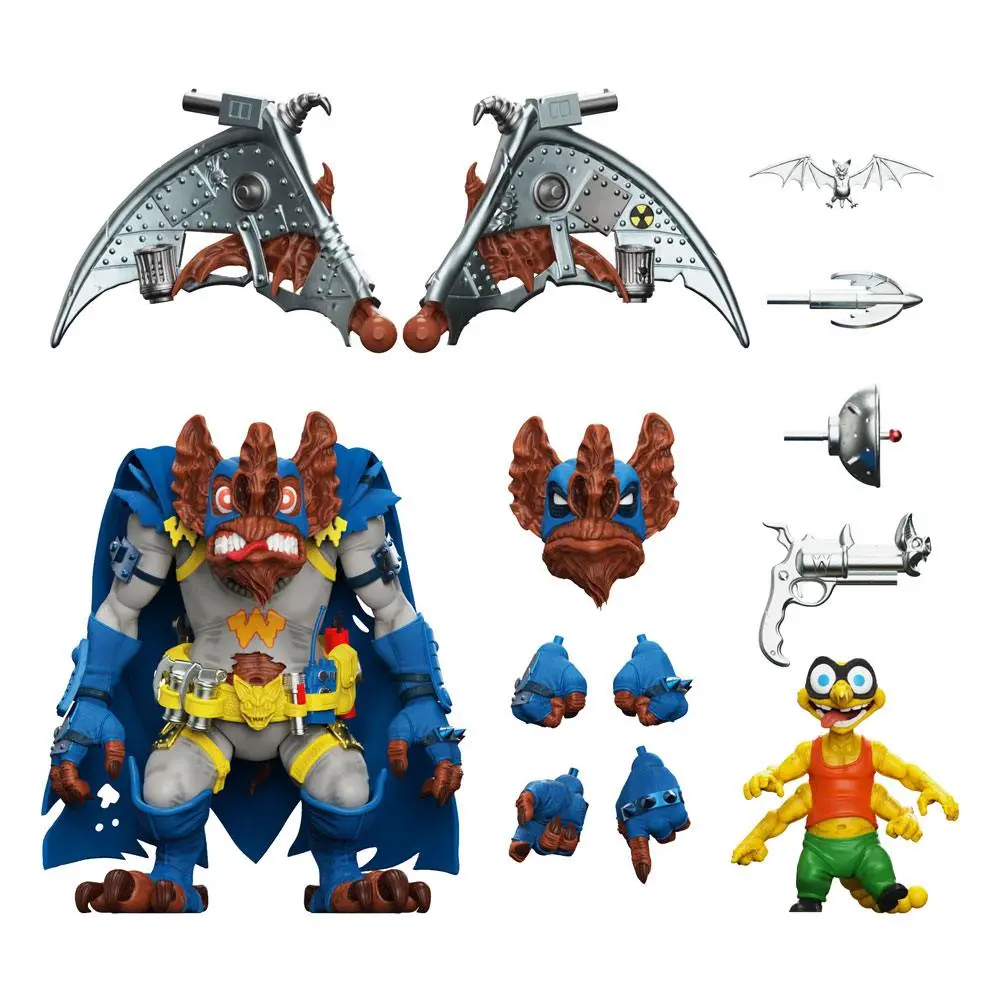 Teenage Mutant Ninja Turtles Ultimates akcijska figura Wingnut & Screwloose 18 cm fotografija proizvoda