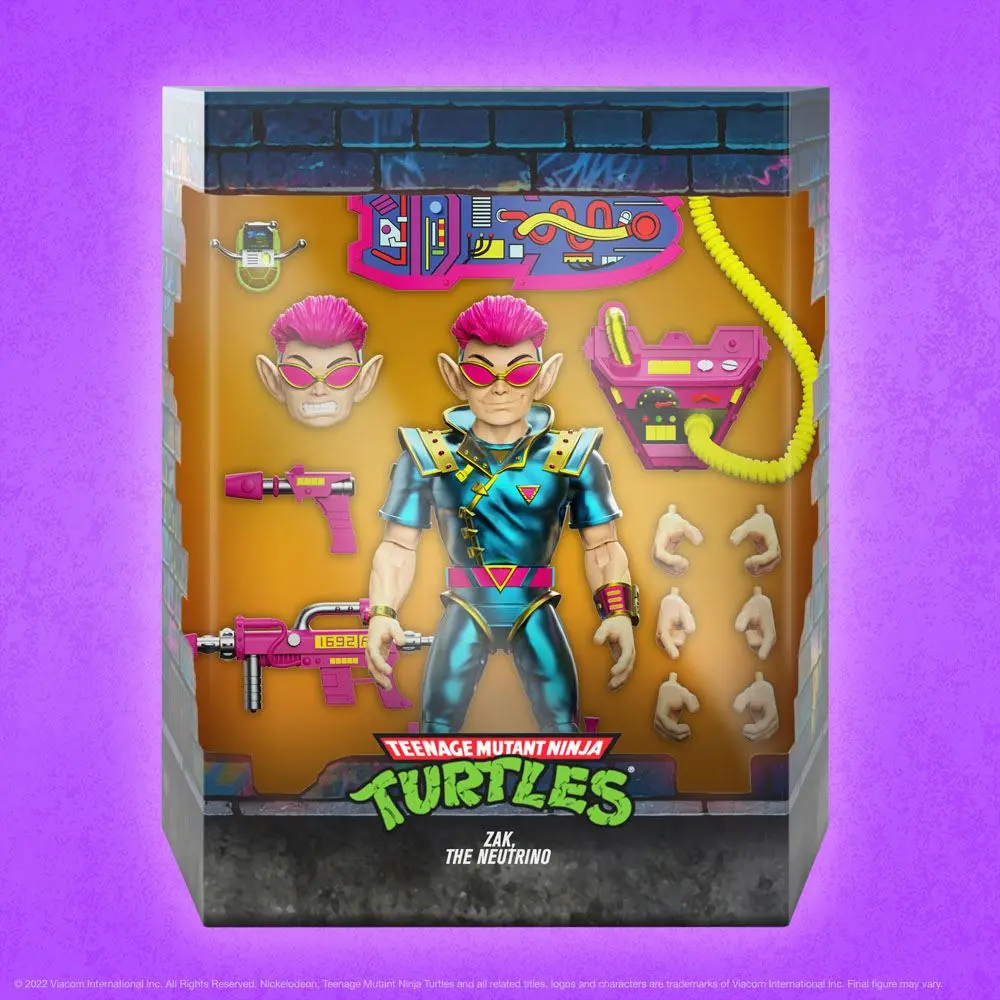 Teenage Mutant Ninja Turtles Ultimates akcijska figura Zak, The Neutrino 18 cm fotografija proizvoda