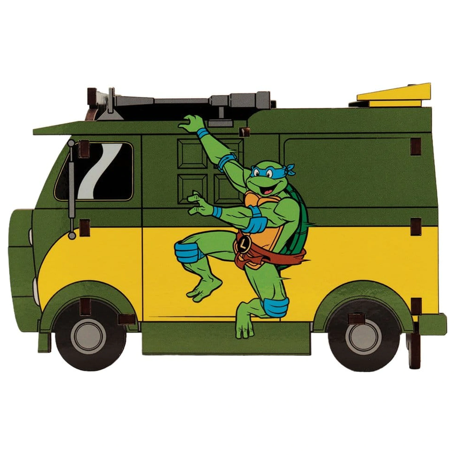 Teenage Mutant Ninja Turtles Stolni organizator kombi 23 cm fotografija proizvoda