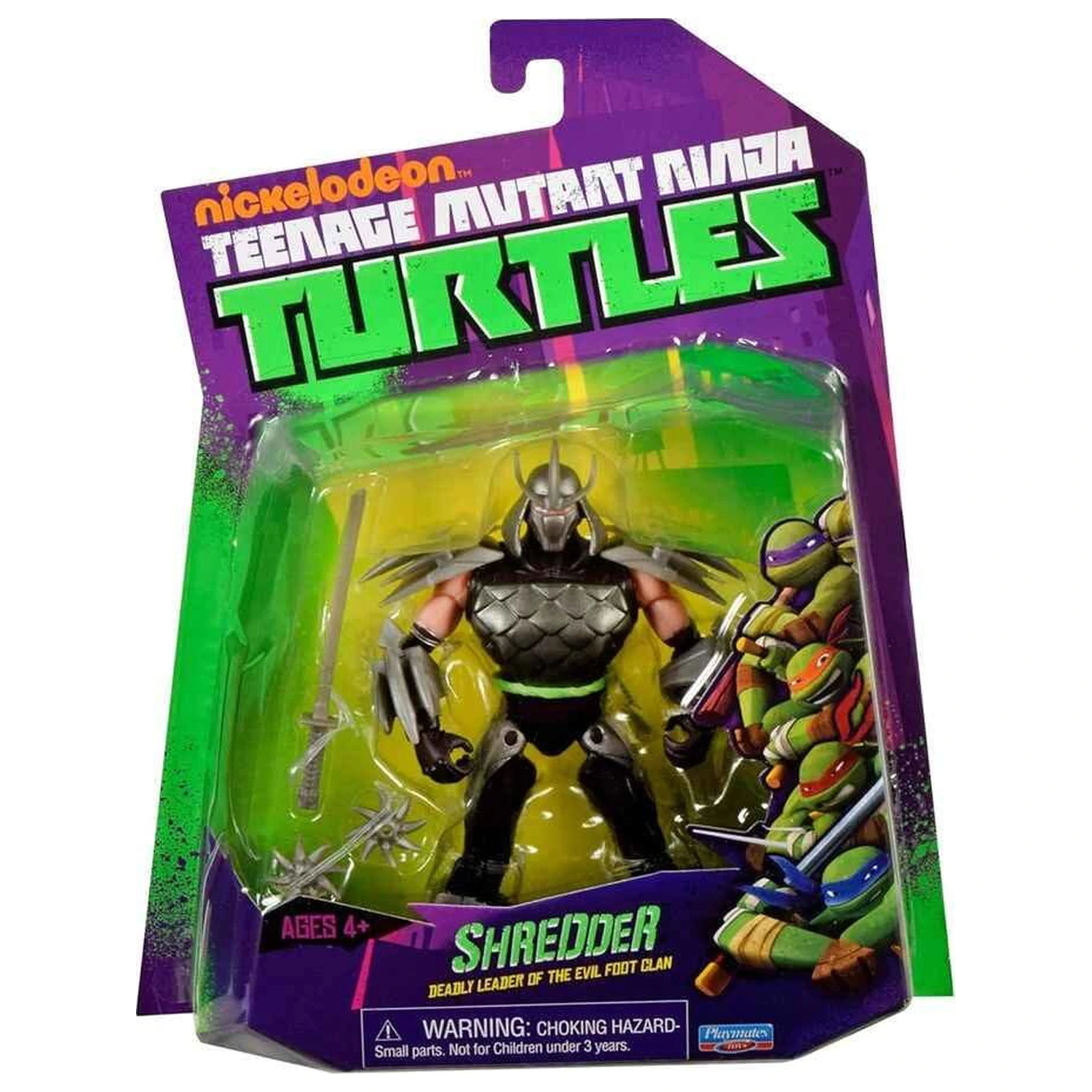 Teenage Mutant Ninja Turtles World of TMNT Akcijska figura Shredder 11 cm fotografija proizvoda