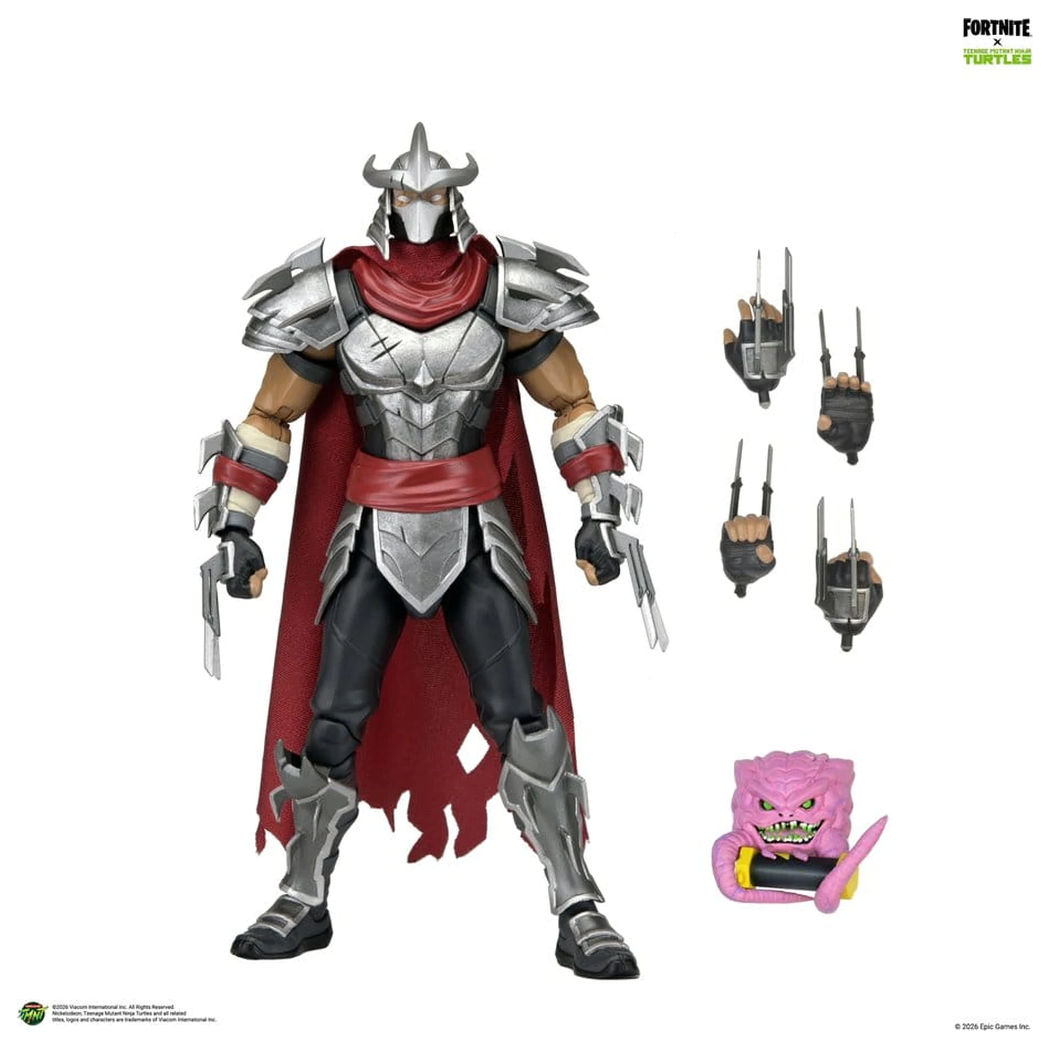Teenage Mutant Ninja Turtles x Fortnite figura Shredder 18 cm fotografija proizvoda