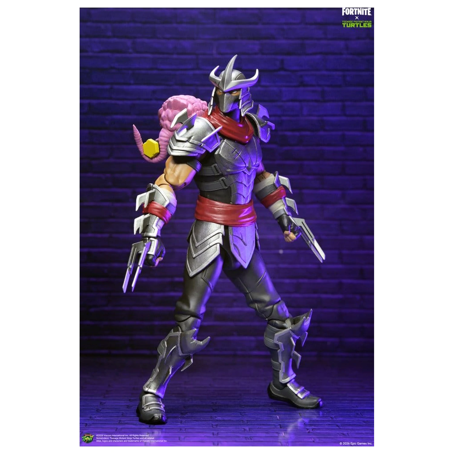 Teenage Mutant Ninja Turtles x Fortnite figura Shredder 18 cm fotografija proizvoda