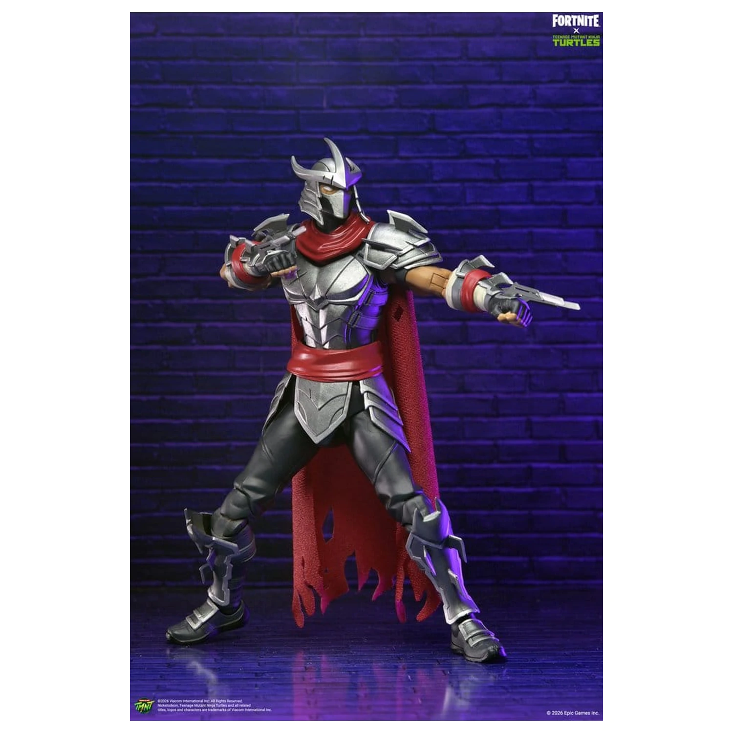 Teenage Mutant Ninja Turtles x Fortnite figura Shredder 18 cm fotografija proizvoda